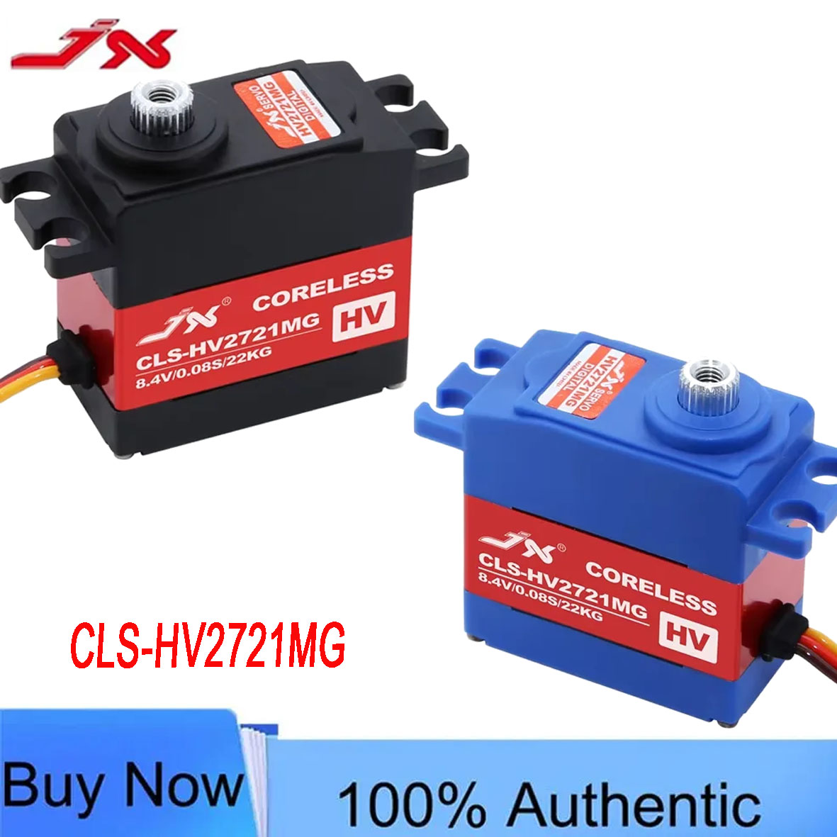 Drone Battery High Voltage - JX Servo CLS-HV2721MG 22KG Hochspannungs-Mini-Digitalservo, 22,0KG