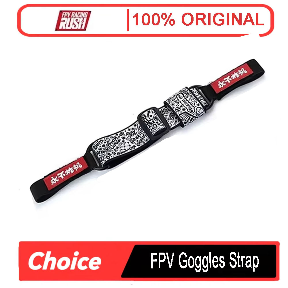 Drone Battery Strap - Never Crash Verstellbarer FPV-Brillenriemen | 1-6S