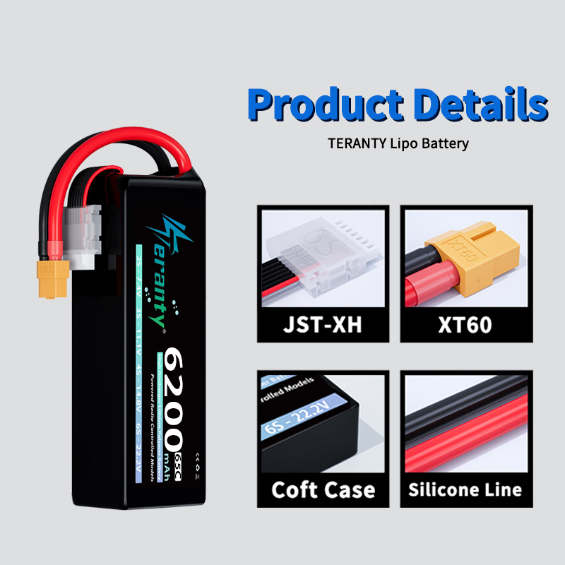 TERANTY 6S 6200mAh Lipo-Akku 2 – Drone Battery Plate Bewertung und Preis