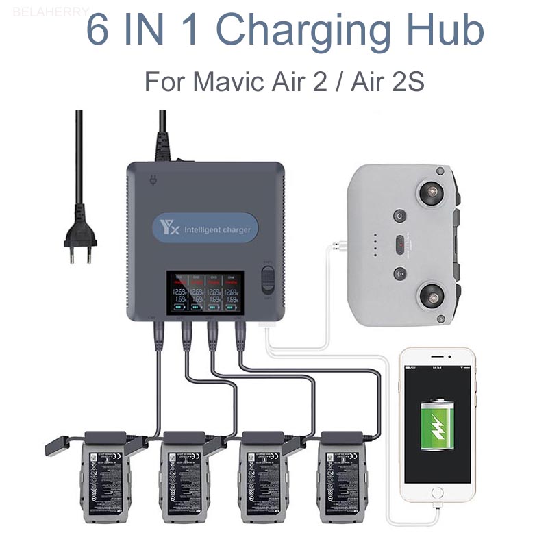 6 in 1 Digital display Batteri – Drone Battery Balance Charger Bewertung und Preis
